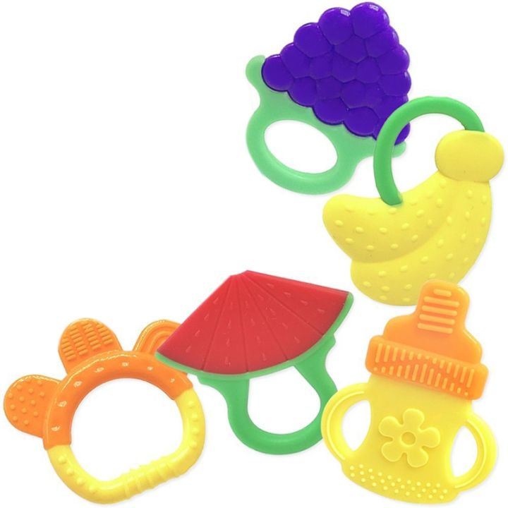 silicone baby rattle