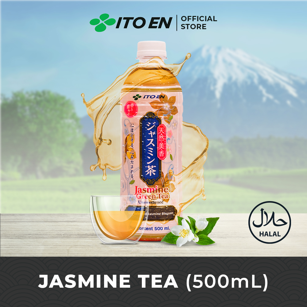 ITO EN Jasmine Green Tea No Sugar 500ml Teh Melati Relax Alami Lazada Indonesia