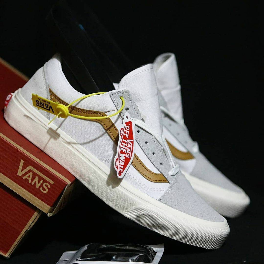 gold glitter vans old skool