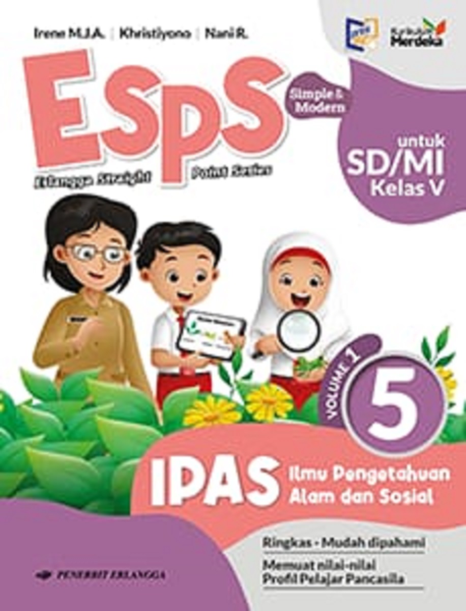 ESPS IPAS VOL SD MI KLS KURIKULUM MERDEKA Lazada Indonesia