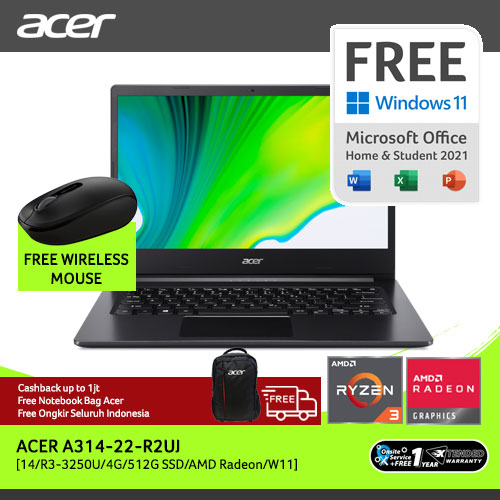 Acer A314 Amd 3250 Promo Acer Aspire Slim A314 22 AMD Ryzen 3250