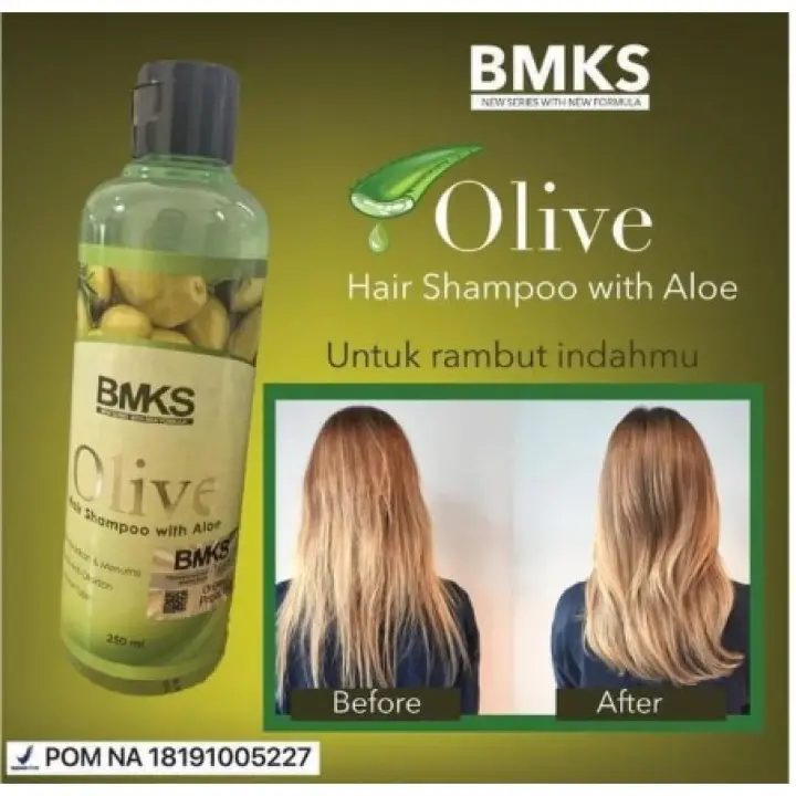 Olive Shampoo Bmks Aloevera Bmks Olive Shampoo 250ml Original Bpom Shampo Pemanjang Rambut Shampo Pelurus Rambut