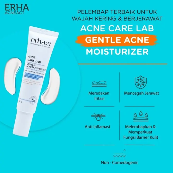 erha gentle acne moisturizer