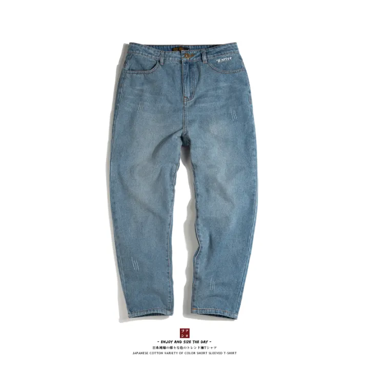 mens colored denim