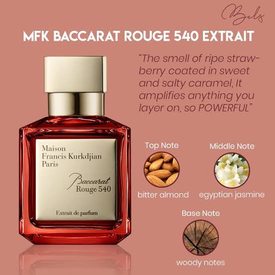 paris baccarat rouge 540