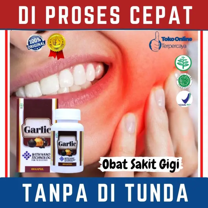 Obat Sakit Gigi Herbal Aman Buat Ibu Hamil Dan Menyusui Garlic With Nano Technology Obat Karies