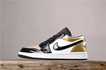 aj 1 low gold toe
