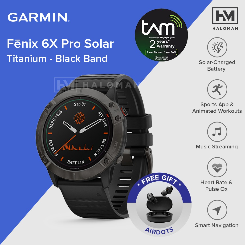 Jual Garmin Fenix 6x Terbaru | Lazada.co.id