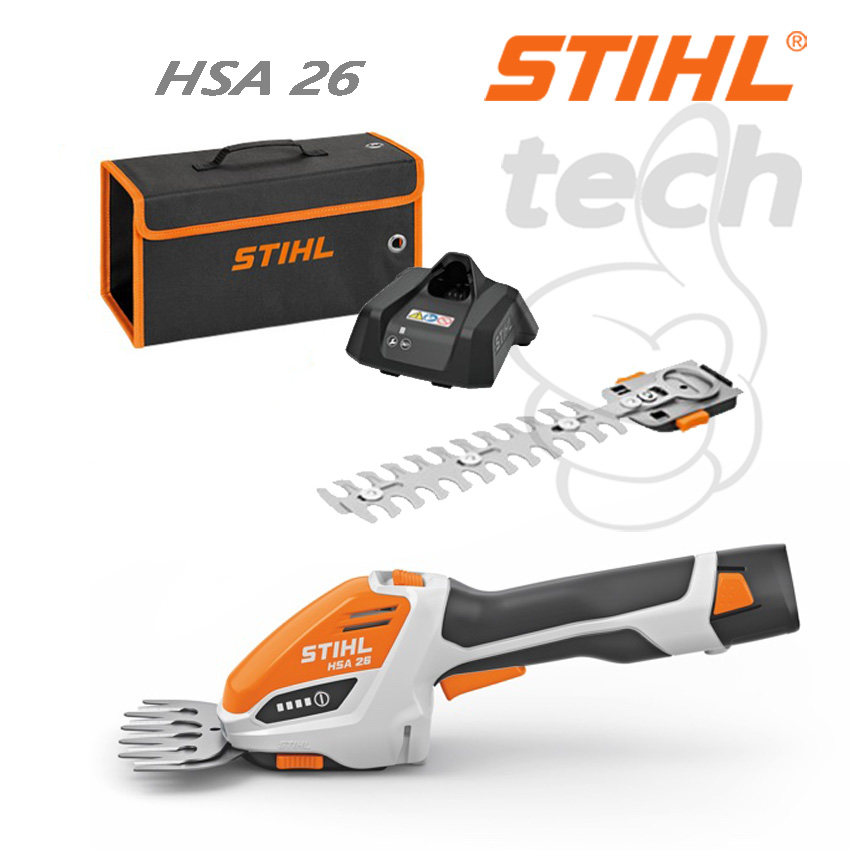 Mesin Pangkas Semak Rumput Baterai Cordless Grass Shear STIHL HSA 26 ...