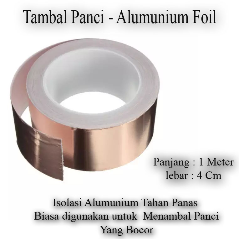 Alumunium Foil Tape Tambal Panci Meter Lazada Indonesia