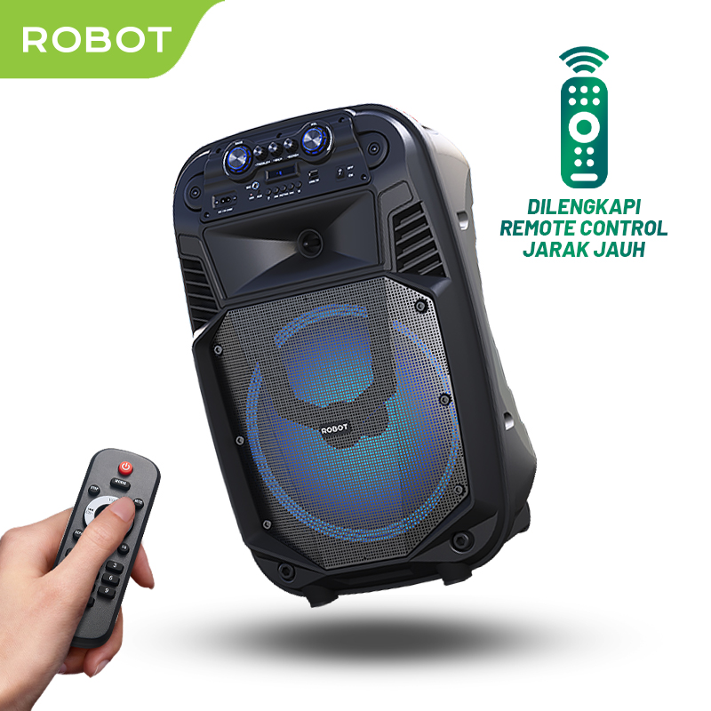 ROBOT Karaoke Speaker RB800 Speaker Outdoor with RGB Wireless ...