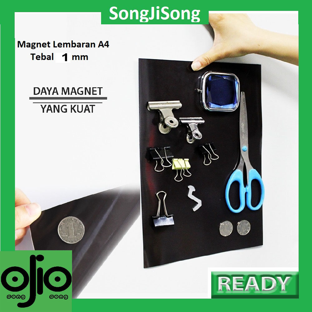 Ojio Magnet Lembaran / Sheet Ukuran A4 Magnetic Whiteboard for ...