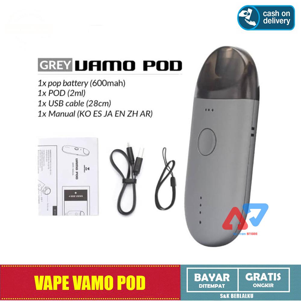 aiS - Vaporizer Vamo Pod Mini Vape Rokok Elektrik Authentic aiS - Vaporizer Vamo Pod Mini Vape Rokok Elektrik Authentic