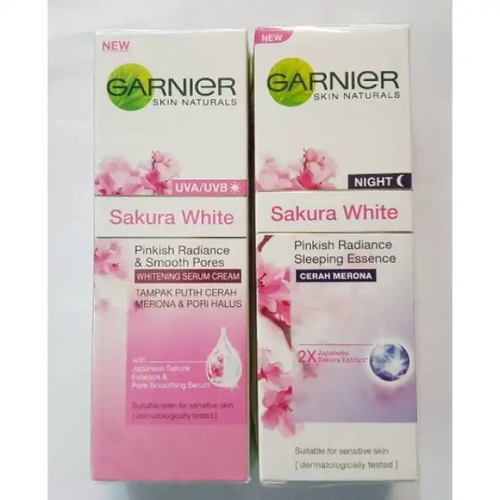 krim garnier sakura white