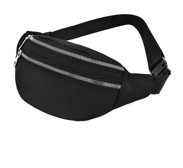 COD Waistbag Nagita Sale Tas Selempang Bordir Polos Kulit Wanita Tas