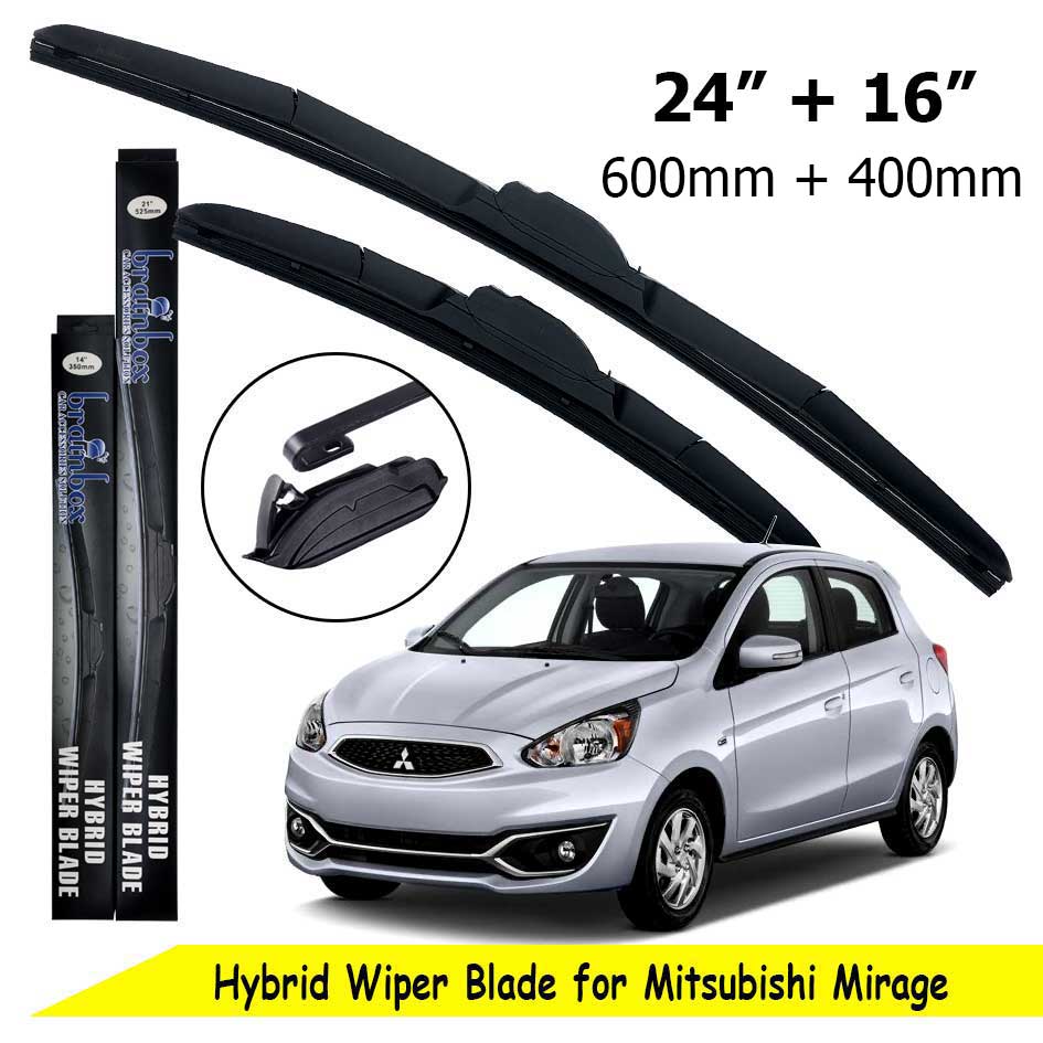 Hybrid Wiper Blade Mitsubishi Mirage Karet Pembersih Kaca Mobil Wiper
