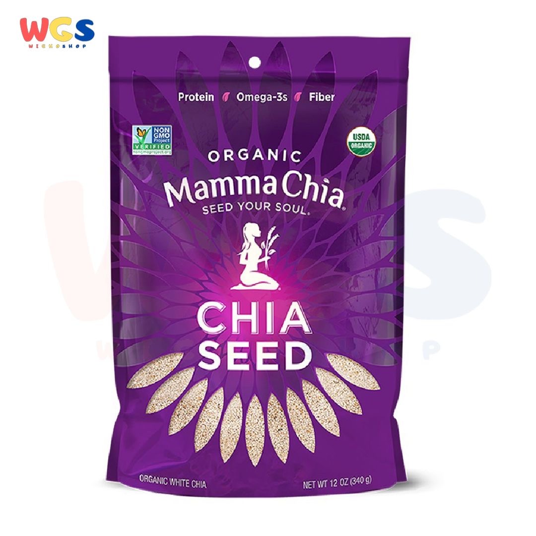 Mamma Chia Organic White Chia Seed USDA Organic 12oz 340g | Lazada ...