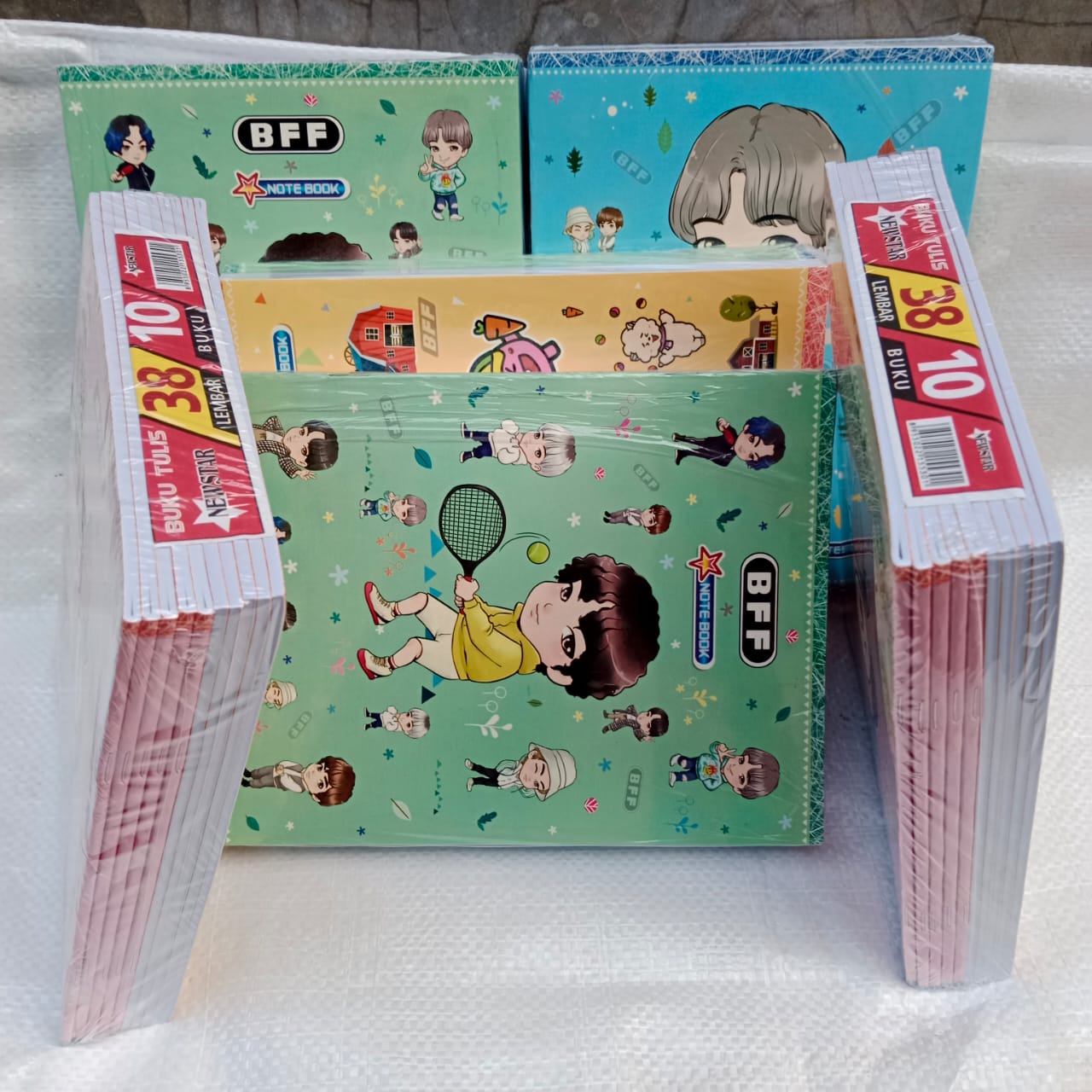 (promo) buku tulis newstar / buku tulis newstar 38 lembar / buku