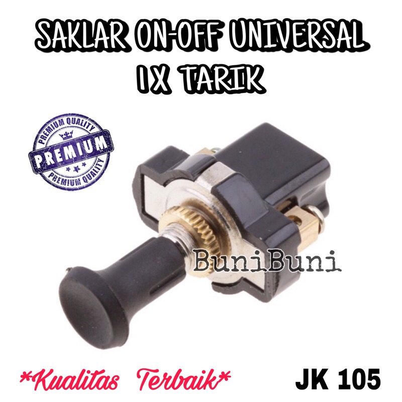 Saklar Lampu - Switch On Off Untuk Lampu Mobil Motor Tipe JK105 1x ...