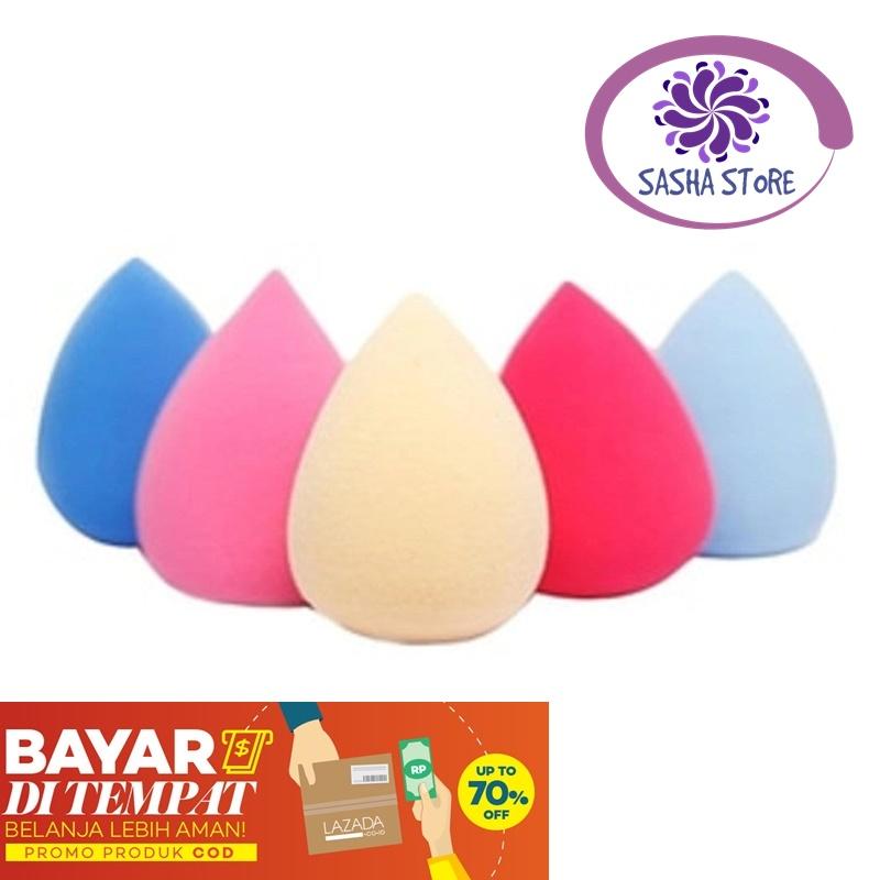 SS TELOR Beauty Blender Sponge Model Telor / Make Up Sponge Spons Random Color / Beauty Blender Telur - 1 Pcs