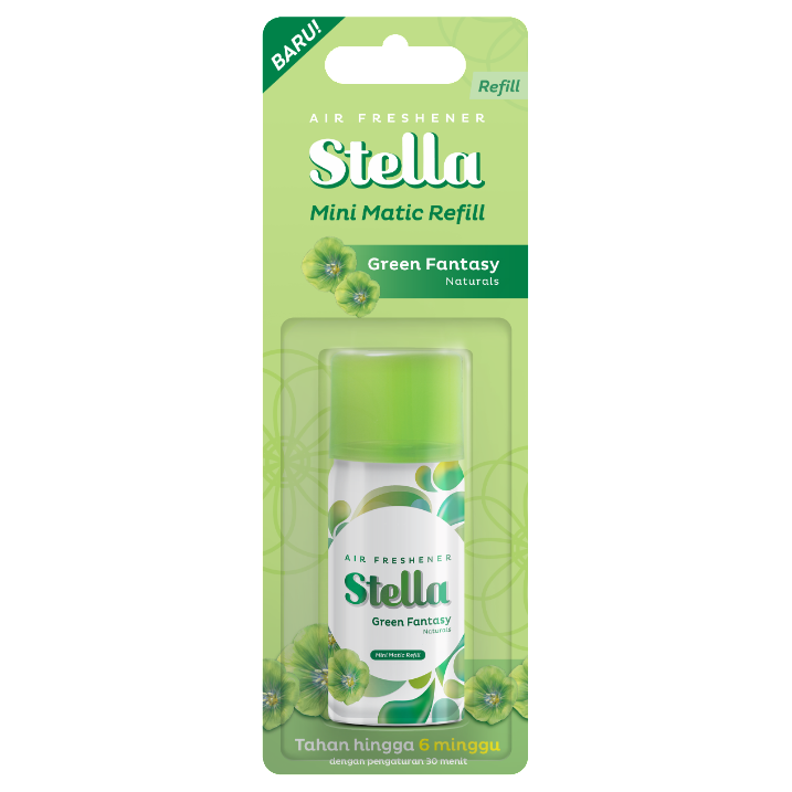 Stella Mini Matic Refill Green Fantasy 40ml | Lazada Indonesia