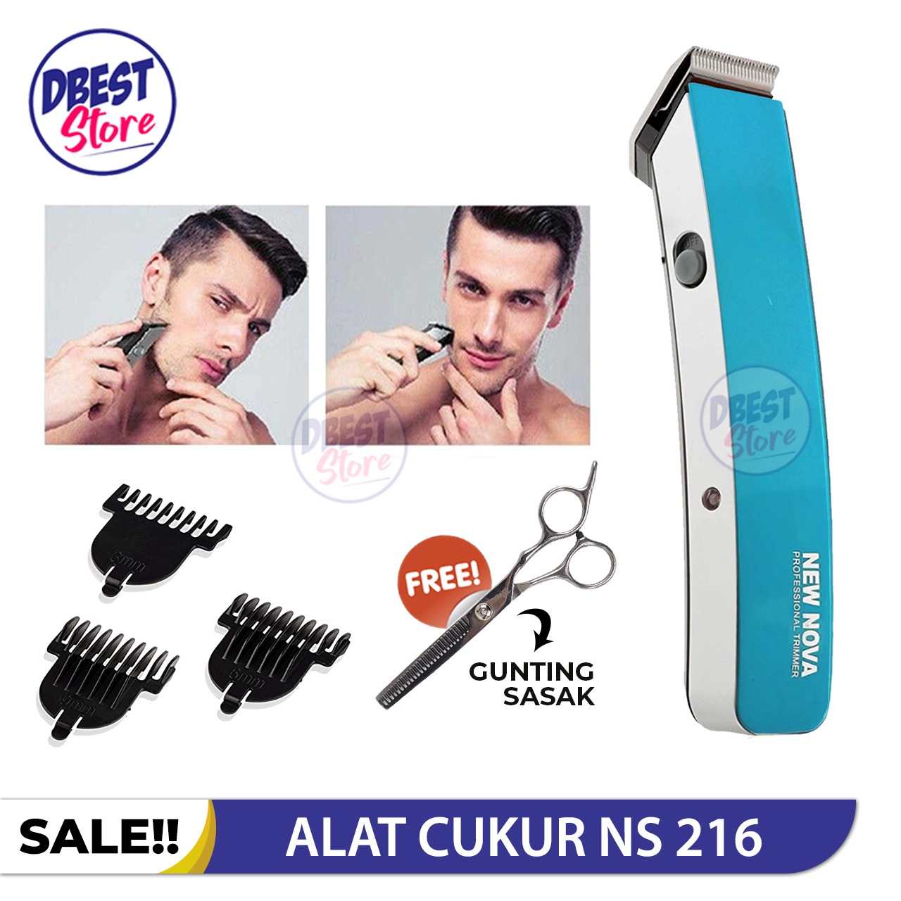 [PROMO MURAH GRATIS GUNTING SASAK] Jual Alat Cukur Rambut Hemat Listrik ...