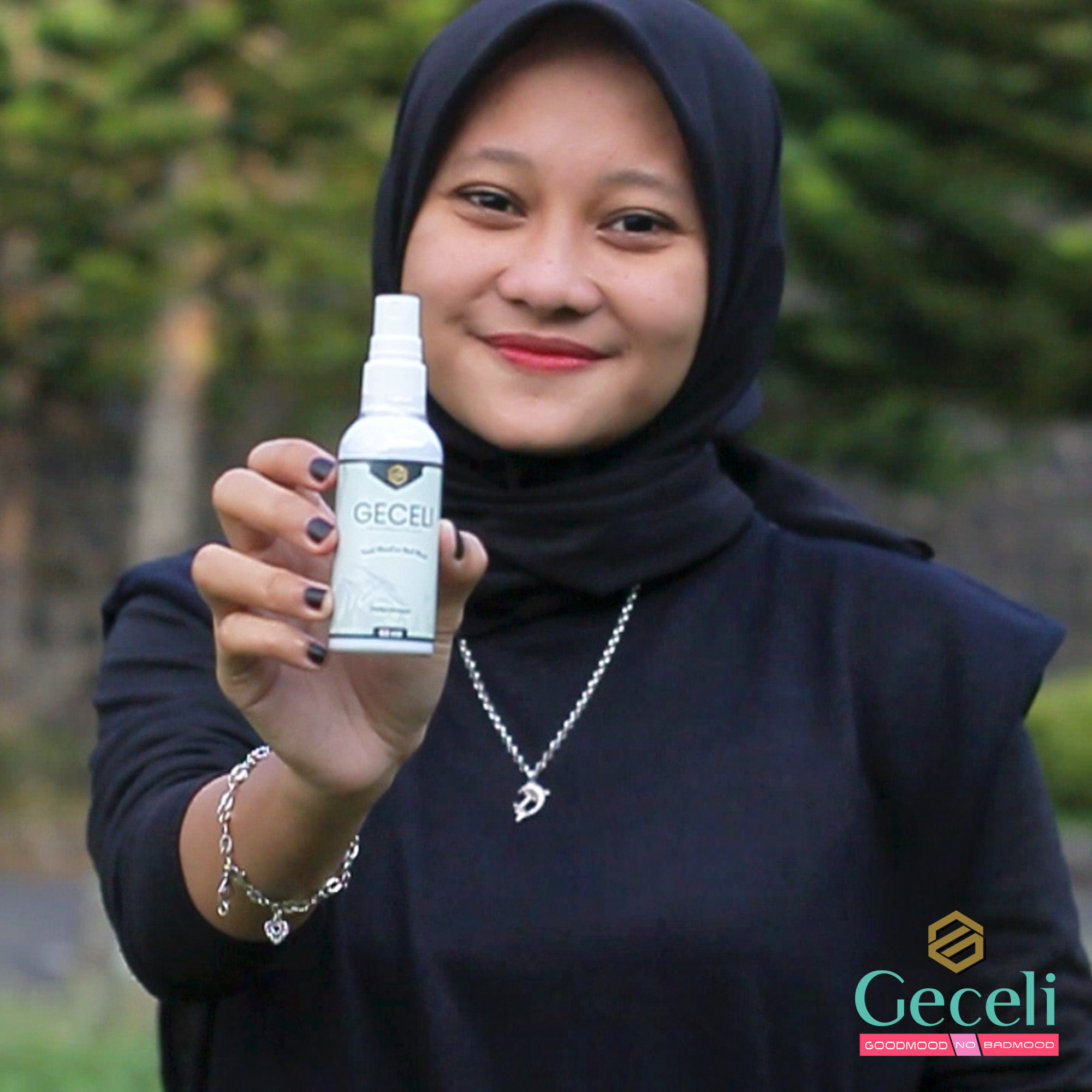 DEODORANT SPRAY GECELI Deodorant Spray Reguler Penghilang Bau Badan