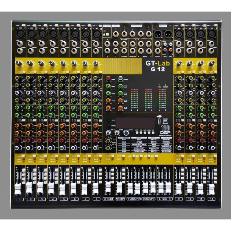 Mixer GTLAB G12 GT LAB 12ch by RDW Lazada Indonesia
