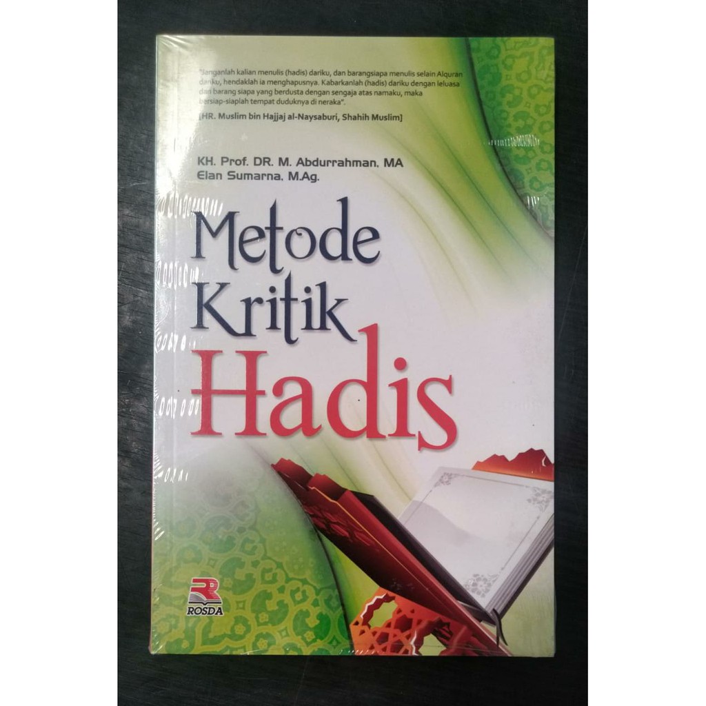 Buku Metode Kritik Hadis Abdurrahman Dkk Lazada Indonesia 0767