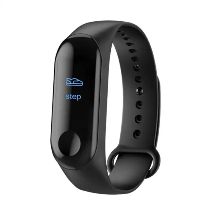 M3 Smartband Layar Warna Smartwatch Gelang Kebugaran Olahraga Ip68 Pelacak Aktivitas Tahan Air Jam Tangan Pintar Untuk Iphone Xiaomi Huawei Oppo Vivo Pk Mi Bang 3 Lazada Indonesia