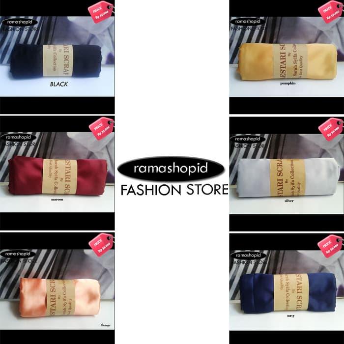 Terbaru jilbab pashmina satin velvet