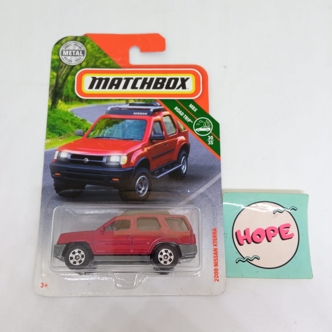 Matchbox 2000 Nissan Xterra Diecast MBX Road Trip Original Mattel