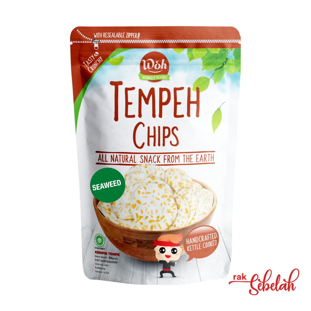 Woh Keripik Tempe Chips Rasa Seaweed 50g Lazada Indonesia