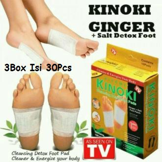 Minmin Store Koyo Detox Gold 3Box Isi 30 Pcs - Kinoki Foot Patch - 3 Box Isi 30 Pcs Koyo Kinoki Original