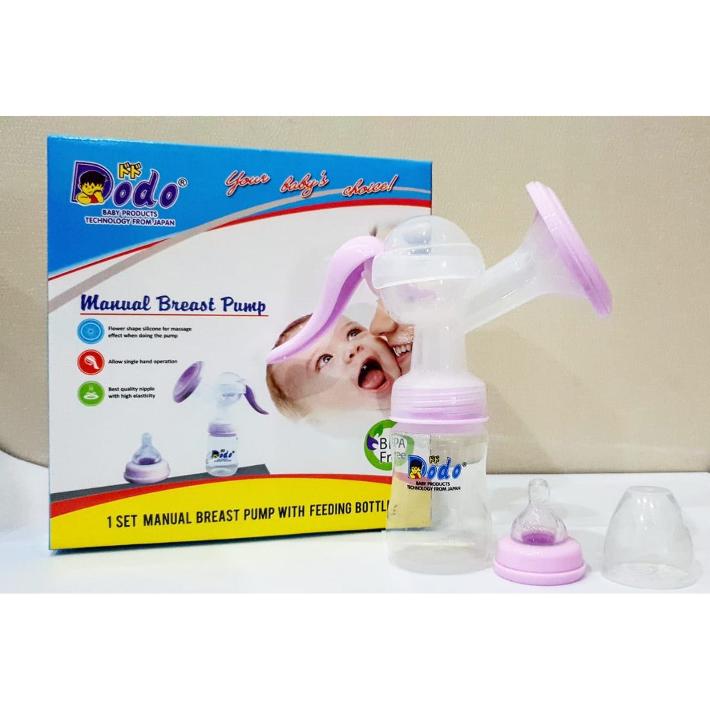 Pompa Asi Breastpump Manual Dodo 1 Botol /Pompa Asi Dodo/ Breast Pump ...