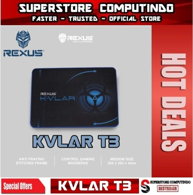Rexus Kvlar T3 - Gaming Mousepad Medium Size