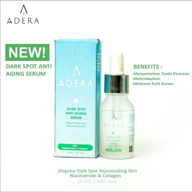 ORIGINAL BRGARANSI ADERA FACE SERUM/ACNE/DARK SPOT/BRIGHTENING Serupa ...