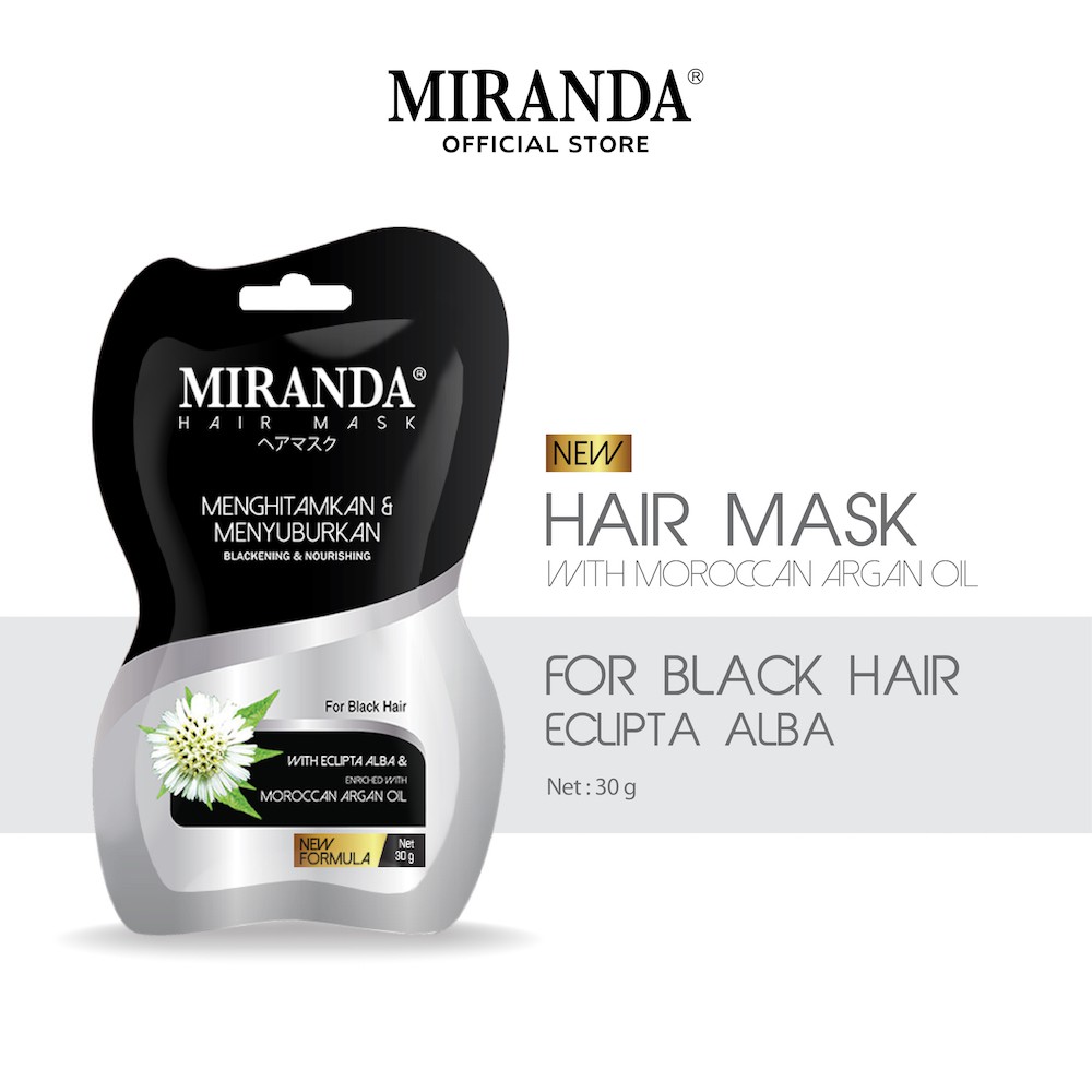 MURAH - MIRANDA HAIR MASK Sachet 30gr | Lazada Indonesia