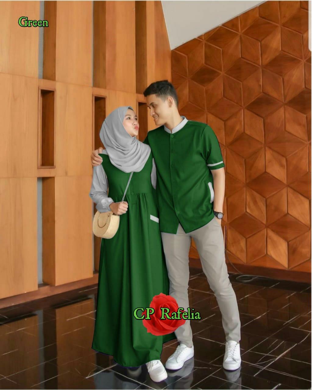 ISTANA MODE JAKARTA / 17 - COUPLE RAFELIA / BAJU COUPLE PASANGAN / BAJU COUPLE PASANGAN MUSLIM / BAJU COUPLE POLOS / BAJU COUPLE MURAH