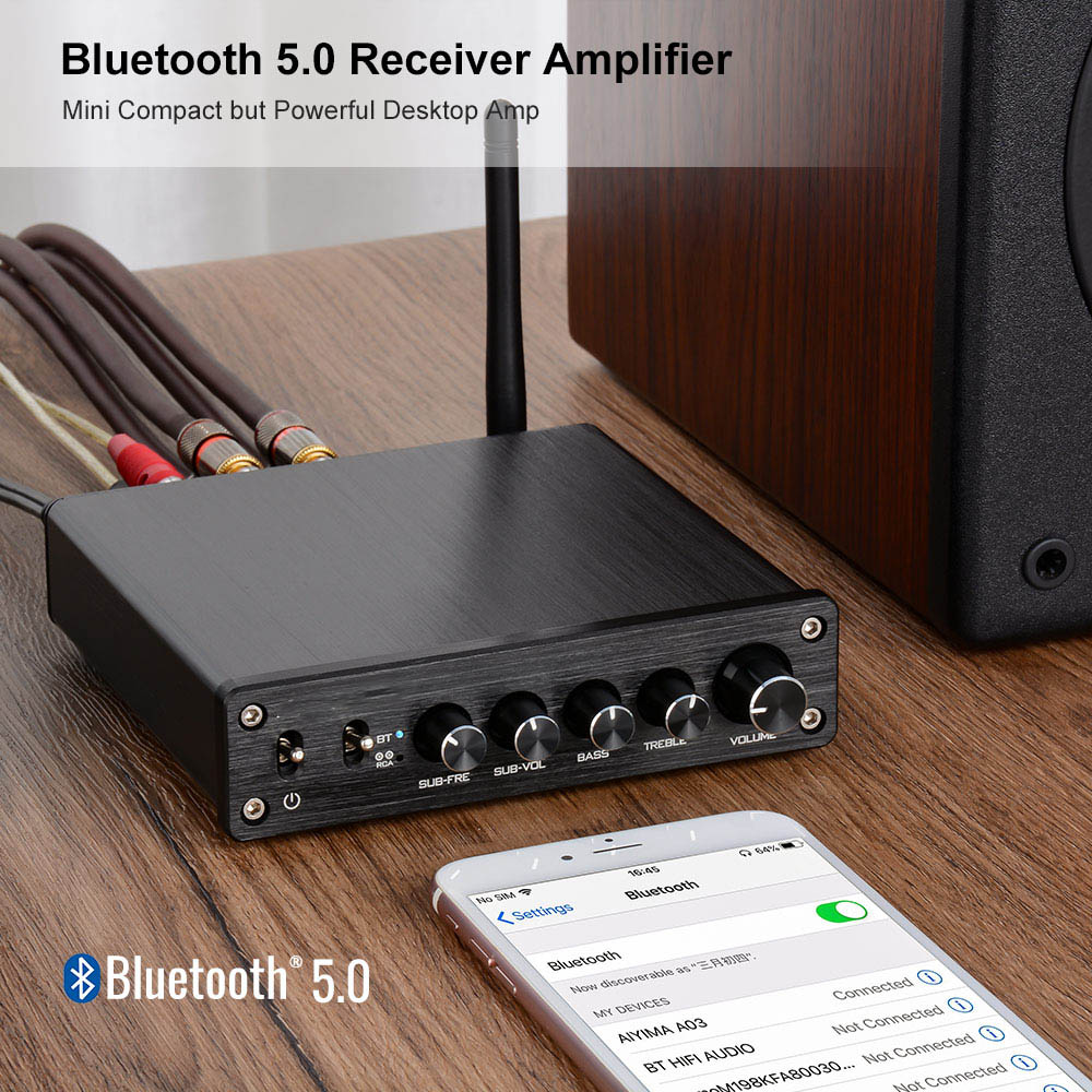 TILEAR Bluetooth 5.0 Amplifier 2.1 