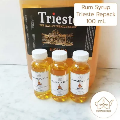 100mL Sirup Jamaica Rum Premium - Italian Syrup Trieste Havana