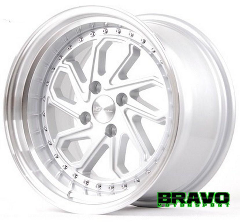 Velg Mobil Ring 15 HSR DOBO Silver Racing Yaris Brio Mazda2 Vios City Z