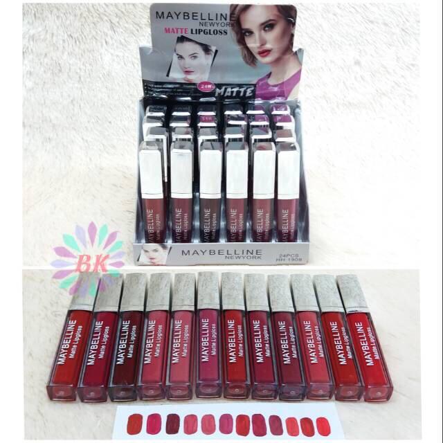 harga maybelline matte lipgloss