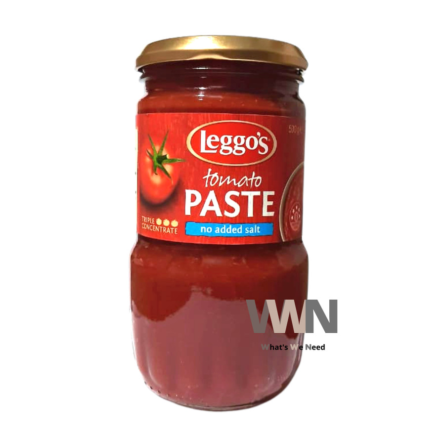 Leggo's Tomato Paste 500gr Leggos Saus Pasta Tomat No Added Salt