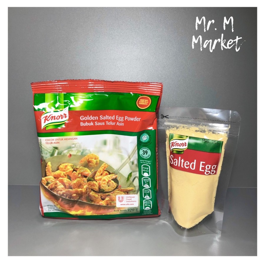Knorr Golden Salted Egg Powder Pouch 50gr/270gr Lazada Indonesia
