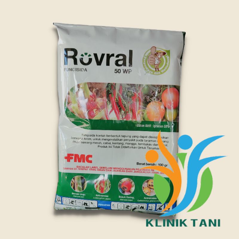 FUNGISIDA ROVRAL 50WP 100G | Lazada Indonesia