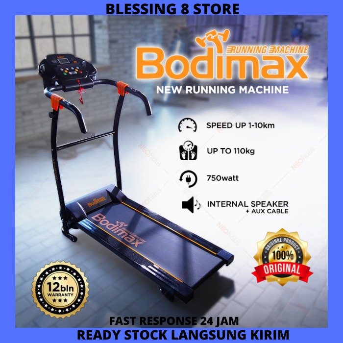 Jual Tredmill Merk Bodymax Terbaru Online dengan Harga Terbaik - Main Image