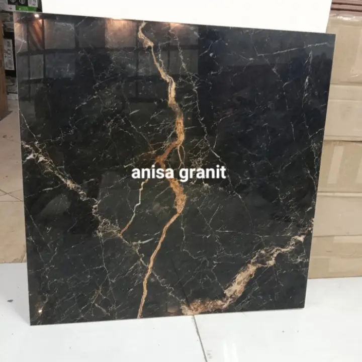 Siap Kirim Granit 60x60 Black Magior Garuda Tile Nano Poles Glosi Kw1 Limited Lazada Indonesia
