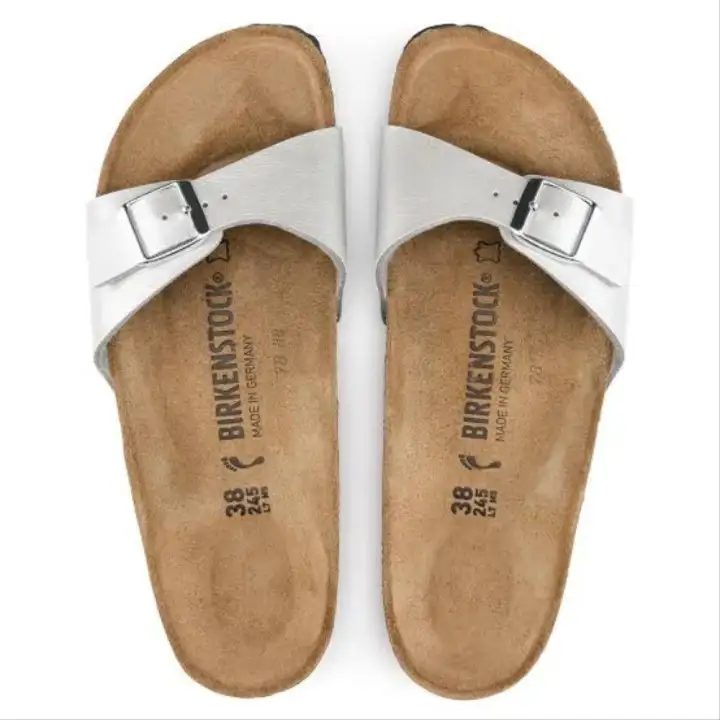 birkenstock graceful silver