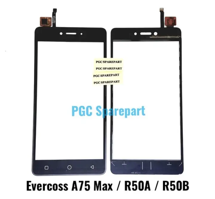 Original Touchscreen Evercoss A75 Max R50a R50b Layar Sentuh Ts Cross Evercross Lazada Indonesia